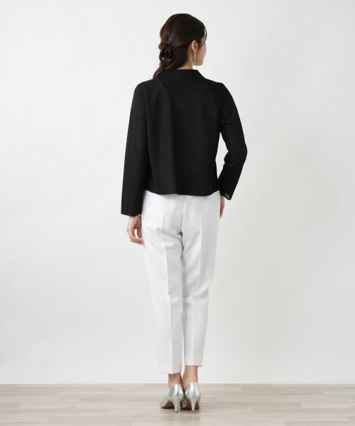 Leilian / レリアン テーラードジャケット | ニットジャケット | 詳細3