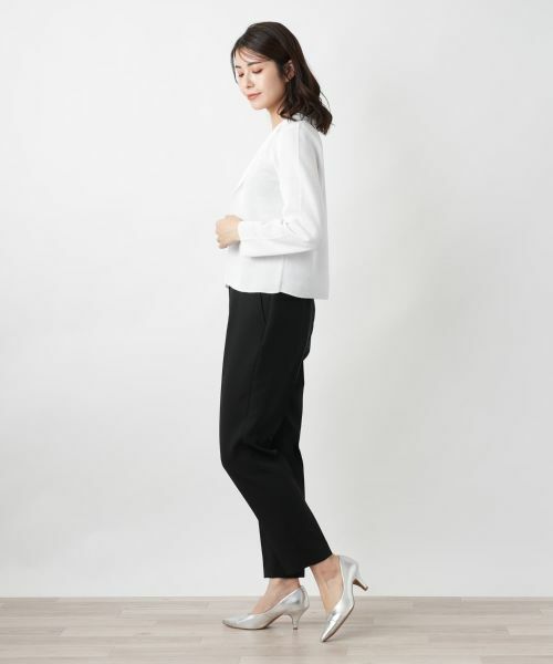 Leilian / レリアン テーラードジャケット | ニットジャケット | 詳細5