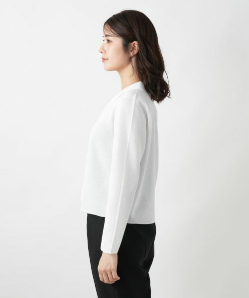 Leilian / レリアン テーラードジャケット | ニットジャケット | 詳細8