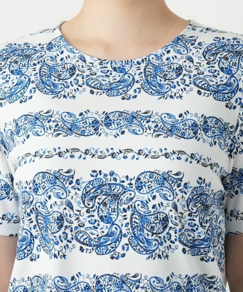 Leilian / レリアン カットソー | ペイズリーカットソー | 詳細10