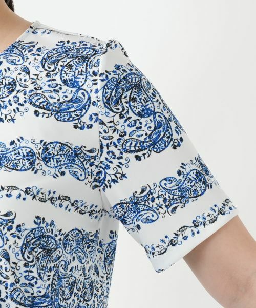 Leilian / レリアン カットソー | ペイズリーカットソー | 詳細13