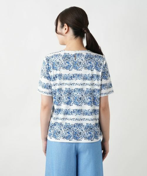 Leilian / レリアン カットソー | ペイズリーカットソー | 詳細9