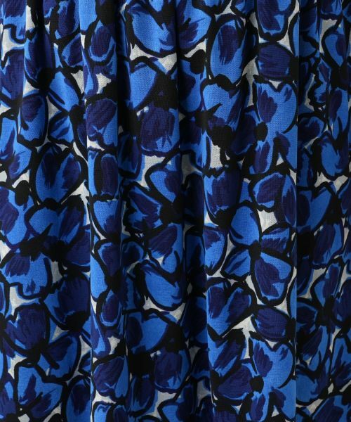 Leilian / レリアン ミニ・ひざ丈スカート | フラワー柄フレアスカート | 詳細13