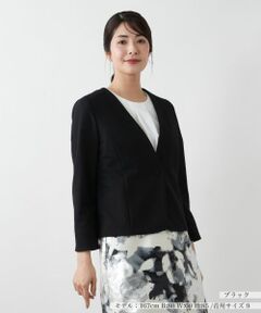 Leilian / レリアン テーラードジャケット | ノーカラージャケット