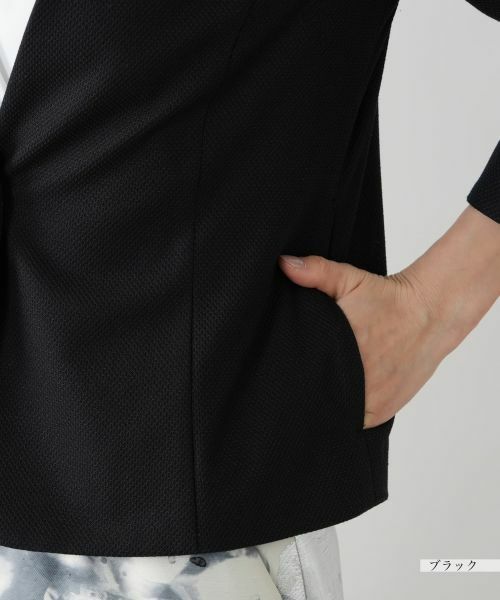 Leilian / レリアン テーラードジャケット | ノーカラージャケット | 詳細15
