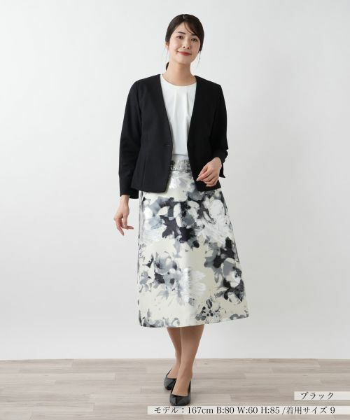 Leilian / レリアン テーラードジャケット | ノーカラージャケット | 詳細4