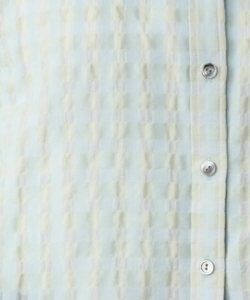 Leilian / レリアン シャツ・ブラウス | シアーチェックブラウス【Leilian WHITE LABEL】 | 詳細12