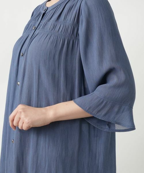 Leilian / レリアン シャツ・ブラウス | ギャザーブラウス【Leilian WHITE LABEL】 | 詳細13