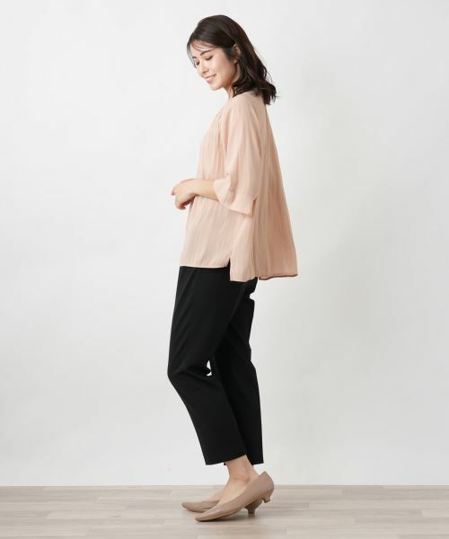 Leilian / レリアン シャツ・ブラウス | ギャザーブラウス【Leilian WHITE LABEL】 | 詳細2