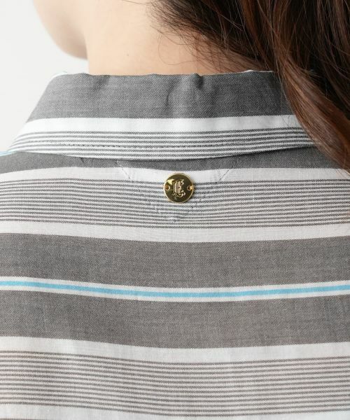 Leilian / レリアン シャツ・ブラウス | ストライプブラウス | 詳細9