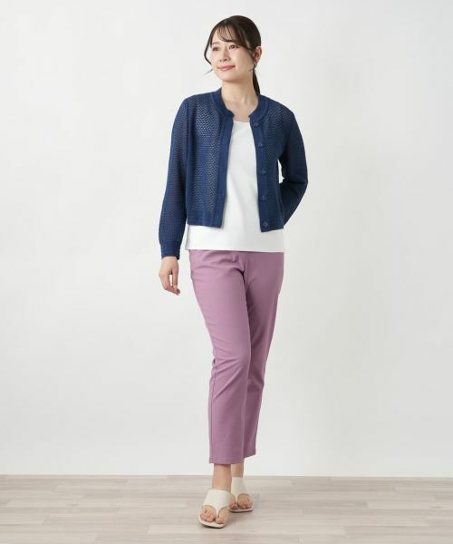 Leilian / レリアン カーディガン・ボレロ | メッシュカーディガン | 詳細1