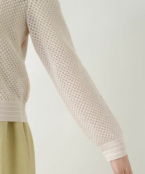 Leilian / レリアン カーディガン・ボレロ | メッシュカーディガン | 詳細12