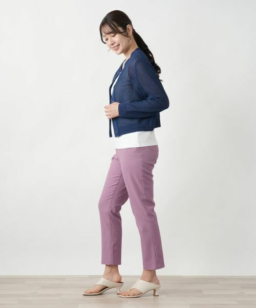 Leilian / レリアン カーディガン・ボレロ | メッシュカーディガン | 詳細2