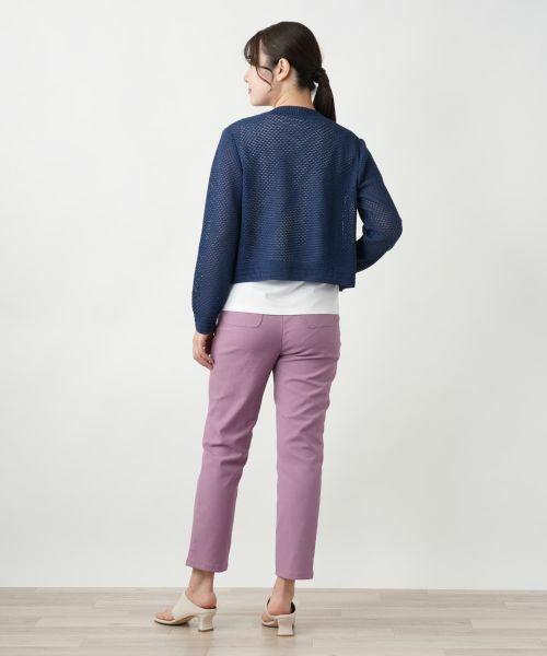 Leilian / レリアン カーディガン・ボレロ | メッシュカーディガン | 詳細3