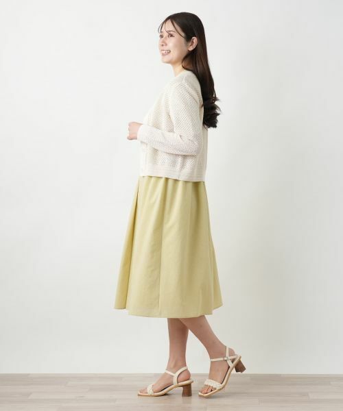 Leilian / レリアン カーディガン・ボレロ | メッシュカーディガン | 詳細5