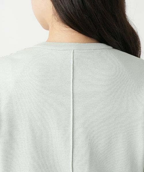 Leilian / レリアン カーディガン・ボレロ | マップ柄クルーネックカーディガン | 詳細8