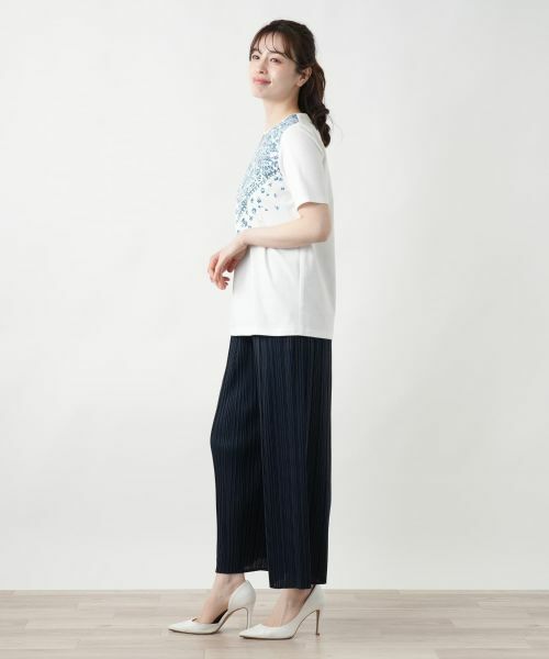 Leilian / レリアン カットソー | プリントカットソー | 詳細2