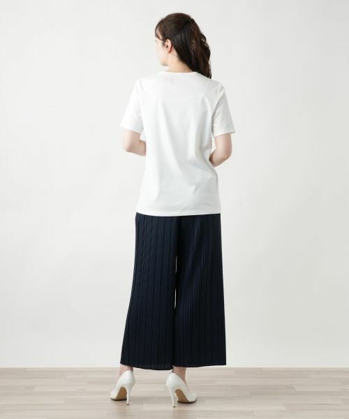 Leilian / レリアン カットソー | プリントカットソー | 詳細3