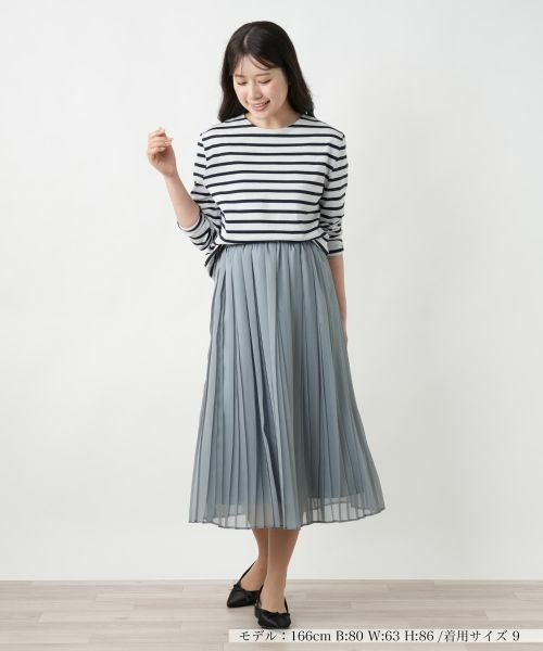 Leilian / レリアン カットソー | ボーダーカットソー【Le Minor】 | 詳細1