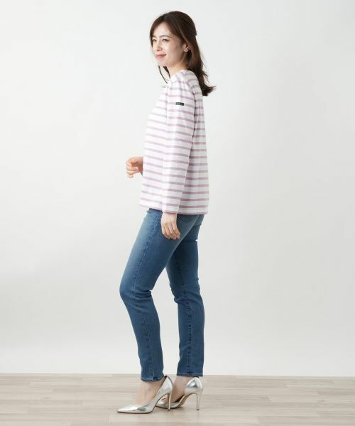 Leilian / レリアン カットソー | ボーダーカットソー【Le Minor】 | 詳細14