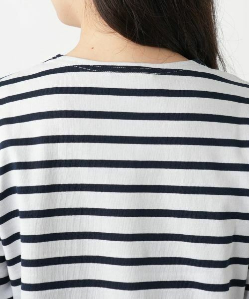 Leilian / レリアン カットソー | ボーダーカットソー【Le Minor】 | 詳細8
