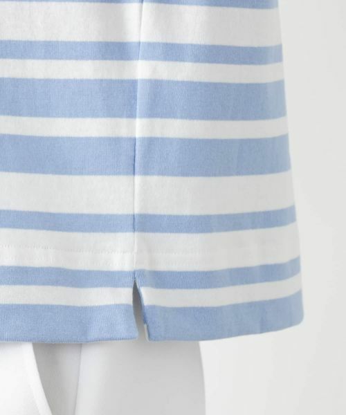 Leilian / レリアン カットソー | ボーダーカットソー【Le minor】 | 詳細12