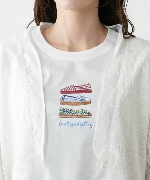 Leilian / レリアン カーディガン・ボレロ | レイヤード風カーディガン【Leilian WHITE LABEL】 | 詳細7