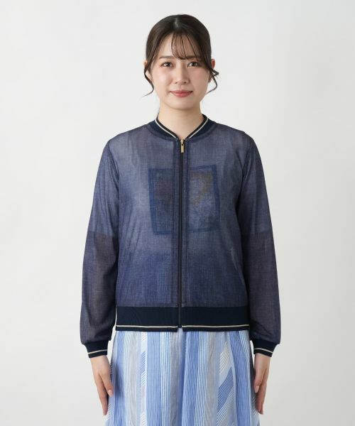 Leilian / レリアン その他アウター | ジップブルゾン | 詳細4