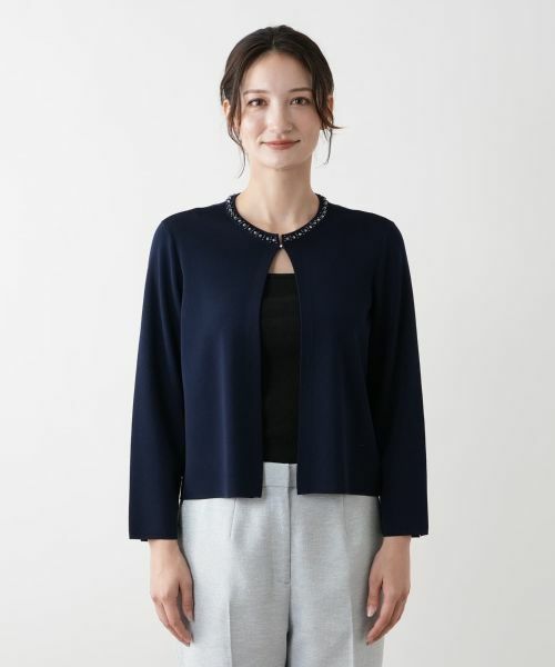 Leilian / レリアン カーディガン・ボレロ | ビジューカーディガン | 詳細7
