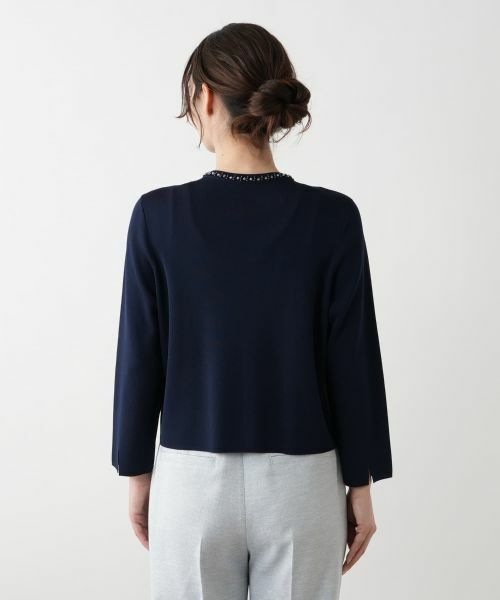 Leilian / レリアン カーディガン・ボレロ | ビジューカーディガン | 詳細9