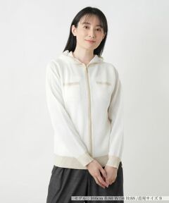 Leilian / レリアン カーディガン・ボレロ | ジップニットパーカ