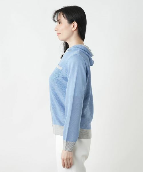 Leilian / レリアン カーディガン・ボレロ | ジップニットパーカ | 詳細11