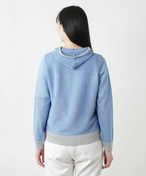 Leilian / レリアン カーディガン・ボレロ | ジップニットパーカ | 詳細12