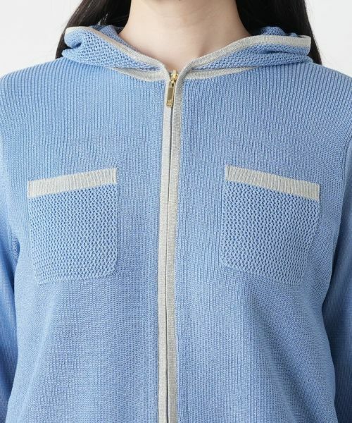 Leilian / レリアン カーディガン・ボレロ | ジップニットパーカ | 詳細13