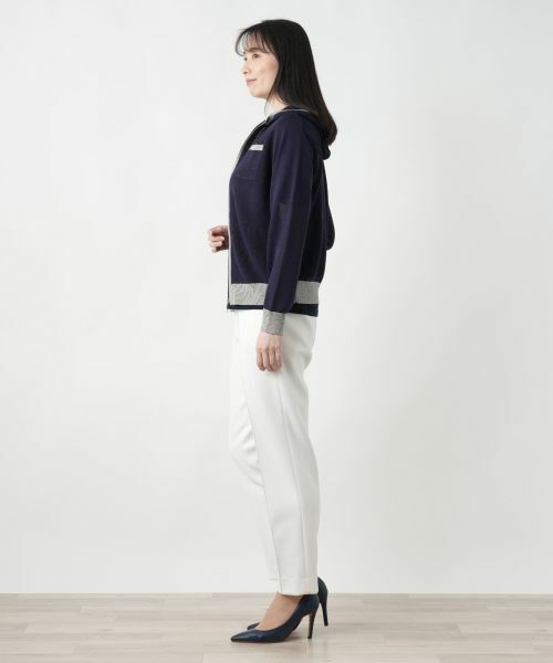 Leilian / レリアン カーディガン・ボレロ | ジップニットパーカ | 詳細2