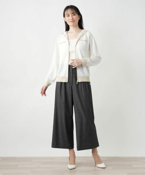 Leilian / レリアン カーディガン・ボレロ | ジップニットパーカ | 詳細4