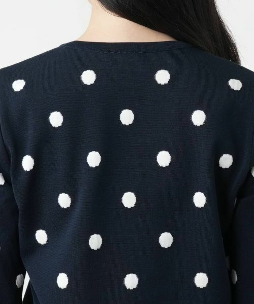 Leilian / レリアン ニット・セーター | ドットクルーネックニット | 詳細11