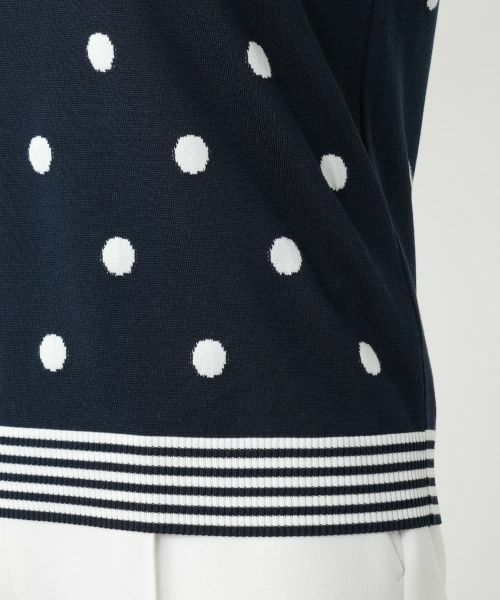 Leilian / レリアン ニット・セーター | ドットクルーネックニット | 詳細13