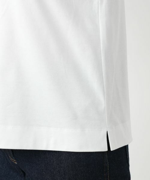 Leilian / レリアン Tシャツ | 刺繍クルーネックTシャツ | 詳細14