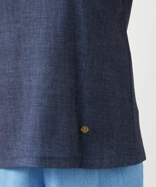 Leilian / レリアン Tシャツ | リブ切替Tシャツ | 詳細10