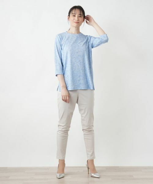 Leilian / レリアン カットソー | ペイズリーカットソー | 詳細1