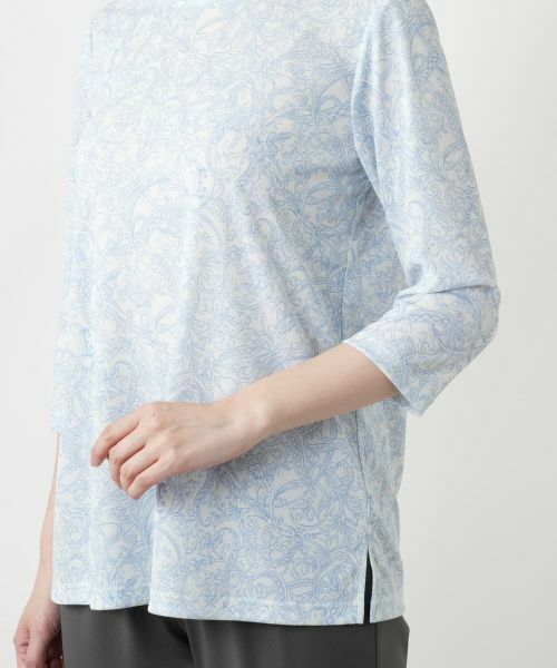 Leilian / レリアン カットソー | ペイズリーカットソー | 詳細12