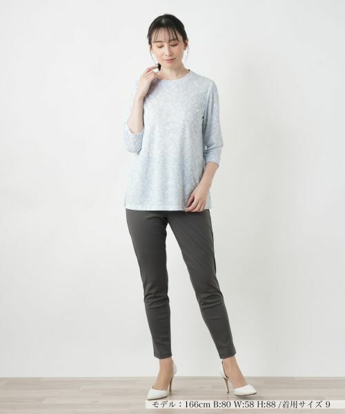 Leilian / レリアン カットソー | ペイズリーカットソー | 詳細4