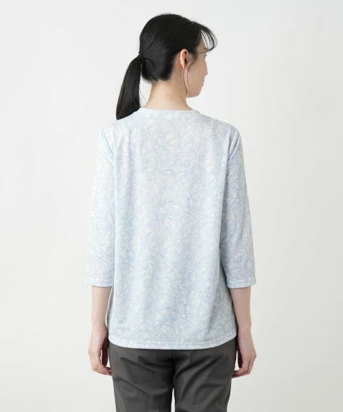 Leilian / レリアン カットソー | ペイズリーカットソー | 詳細9