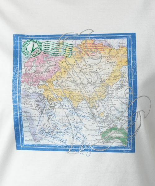 Leilian / レリアン Tシャツ | 刺繍プリントTシャツ | 詳細11