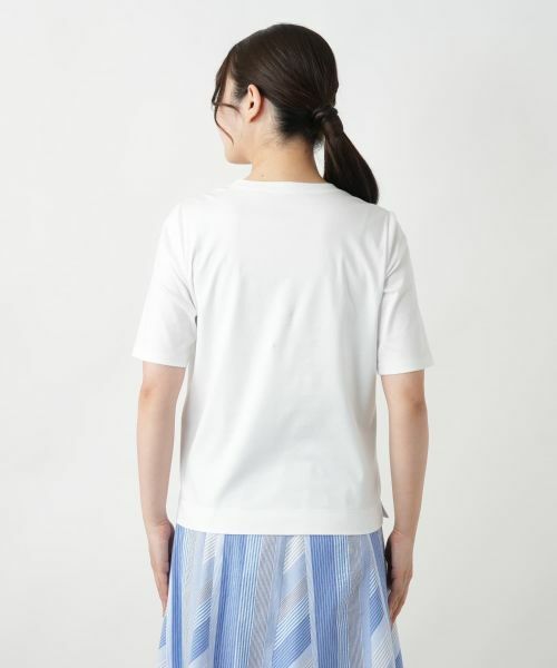 Leilian / レリアン Tシャツ | 刺繍プリントTシャツ | 詳細6