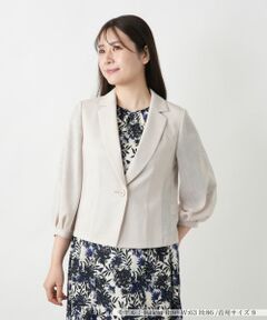 Leilian / レリアン テーラードジャケット | バルーンスリーブジャケット