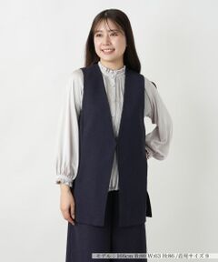 Leilian / レリアン テーラードジャケット | Vネックベスト