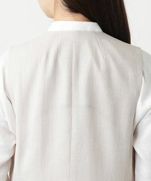 Leilian / レリアン テーラードジャケット | Vネックベスト | 詳細11