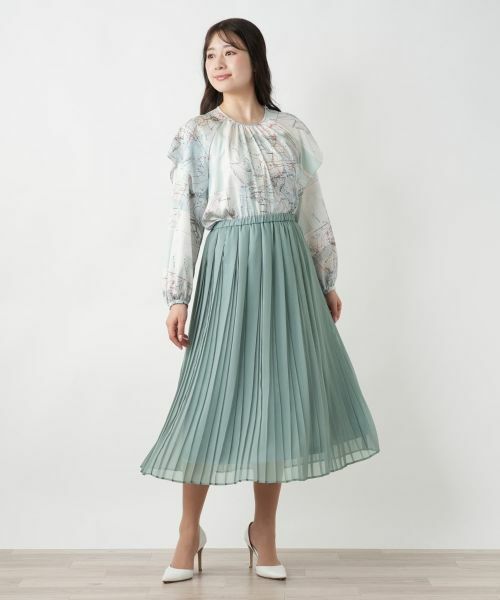 Leilian / レリアン ロング・マキシ丈スカート | ロングプリーツスカート | 詳細1